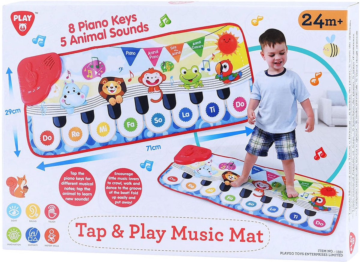 Play Piano Music Mat, 71 cm