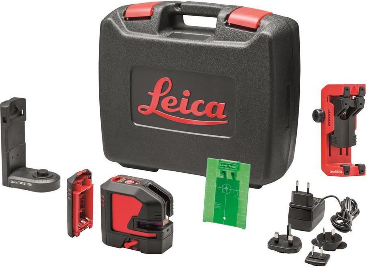 Leica lino l2g-1 kruislijnlaser in koffer - groen - 35m