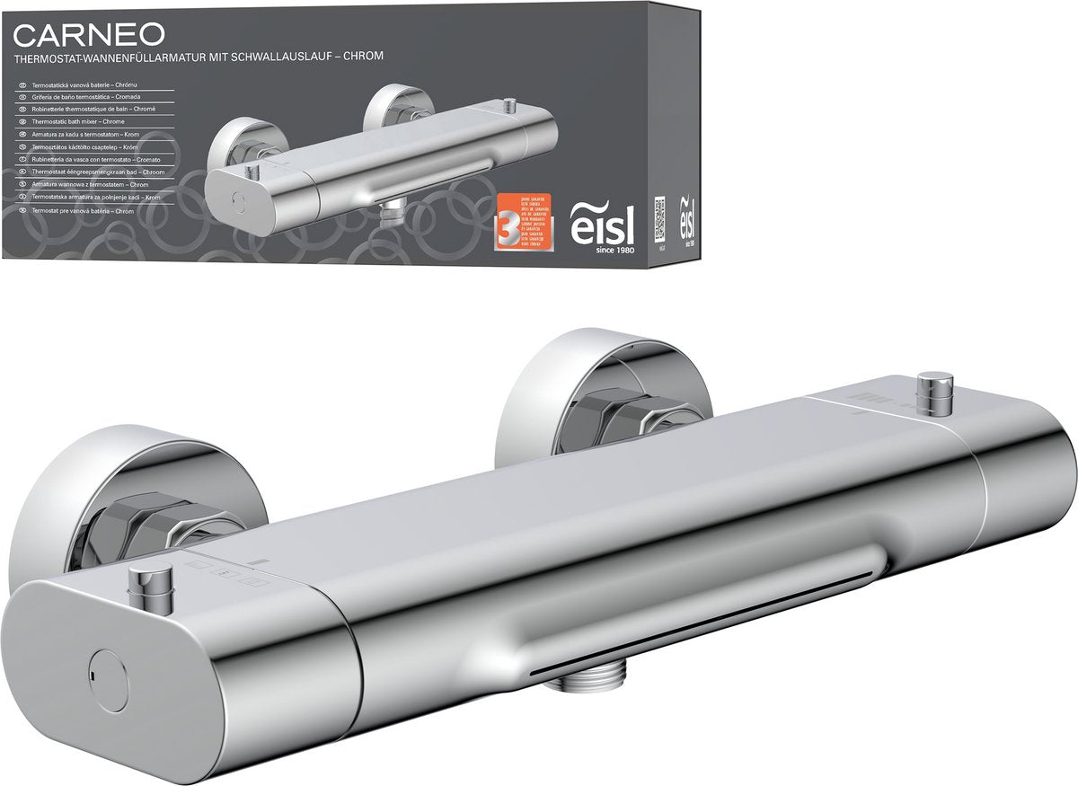 Eisl Bath Mixer Carneo Termostático Cromo