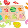 Classic World Wood Insert Puzzle Dinosaurus, 25 °.