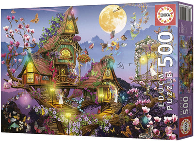 Educa - puzzle - 500 piezas - casa del hada