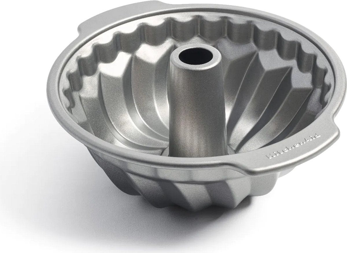 Kitchenaid tulbandvorm 24cm - pfas-vrije antikleeflaag - gealuminiseerd staal - ovenbestendig tot 230°c - rond