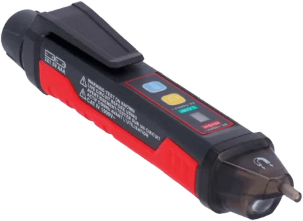 Uni-t ut12m-eu pro – rilevatore di tensione ac senza contatto - pin 24-1000ac