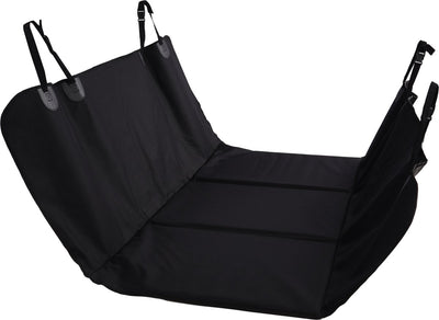 Manta protectora Flamingo para coche Kenai asiento trasero negro 166cm L x 133cm W x 1cm H
