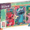 Clementoni legpuzzel super color maxi disney stitch, 24st.