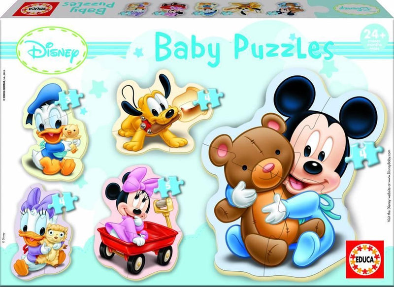 Puzzle Educa da 3 a 5 pezzi Disney