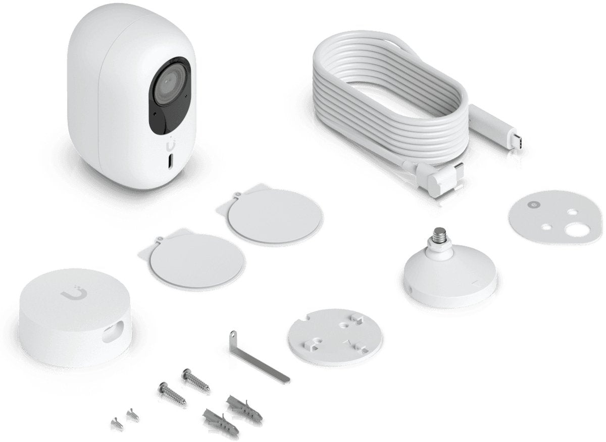 Ubiquiti unifi uvc-g6-ins-w - telecamera di sorveglianza ip - interno esterno - risoluzione 8MP - video 4K - visione notturna