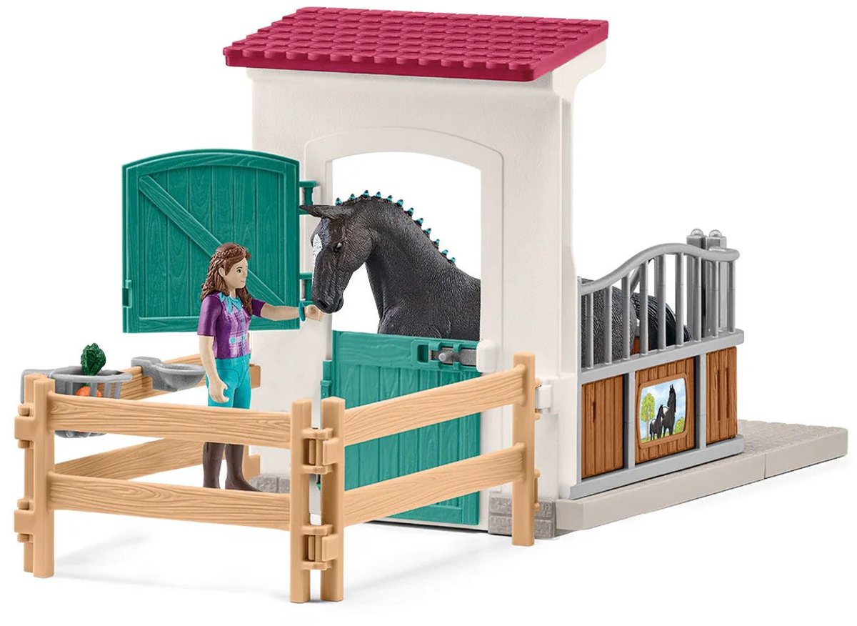 Caja de caballos de Schleich Horse Club con Lisa y Storm 42709