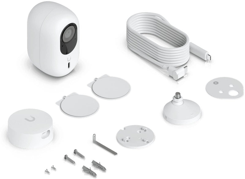 Ubiquiti unifi uvc-g6-ins-w - telecamera di sorveglianza ip - interno esterno - risoluzione 8MP - video 4K - visione notturna