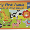 I miei primi 6 puzzle di animali selvatici in scatola