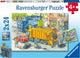 RAVENSBURGER PULLER PUZZA TRIMBAGGIO E TRUCK TAK, 2X24ST.