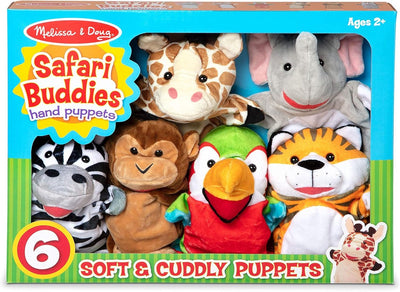 Spin Master Melissa Dough Safari Buddies - marionetas de mano