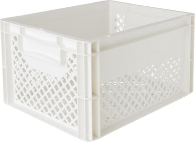 Cajón para bicicleta Fastrider mediano blanco