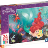 Clementoni Maxi Jigsaw Puzzle Disney Little Mermaid, 24 °.