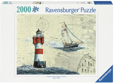 Ravensburger Jigsaw Puzzle más romántico Leuchtturm, 2000.