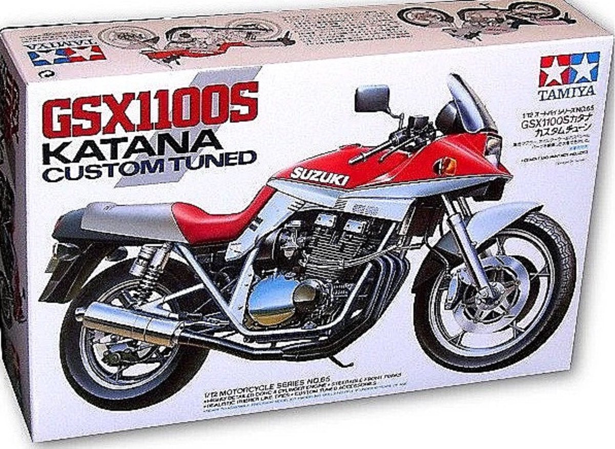 Tamiya 1:12 gsx1100s katana custom tuned