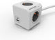 Designnest originale powercube esteso USB A+C - prolunga multipresa - 4 prese - cavo da 1,5 m - con messa a terra (tipo F) - con docking station