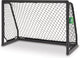 Exit Toys exit scala porta da calcio in alluminio 120x80 cm - resistente alle intemperie - porta da calcio - per bambini - giardino - nera