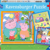 Famiglia Ravensburger e amici di Legpuzzle, 3x49st.