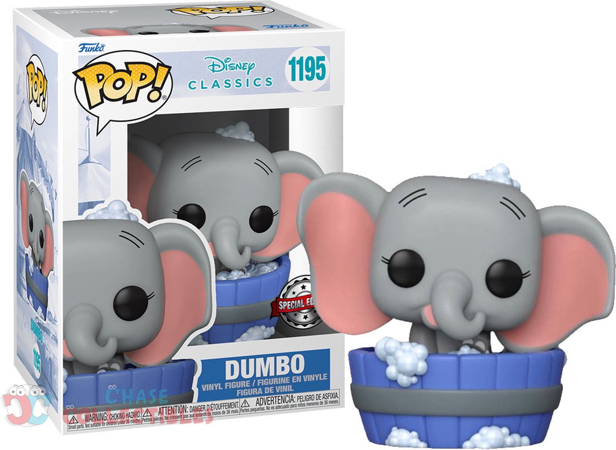 Funko Dumbo Dumbo figura vinilo 1195 unisex pop! - neutro - estándar