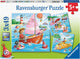 Ravensburger - Watervoertuigen Legpuzzel 3x49st.