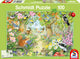 Schmidt - Puzzle - Animali nella foresta - 100 pezzi - Bambini - dai 6 anni