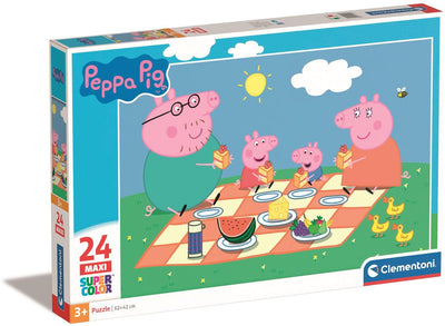 Clementoni Maxi Puzzle Peppa Pig, 24 °.