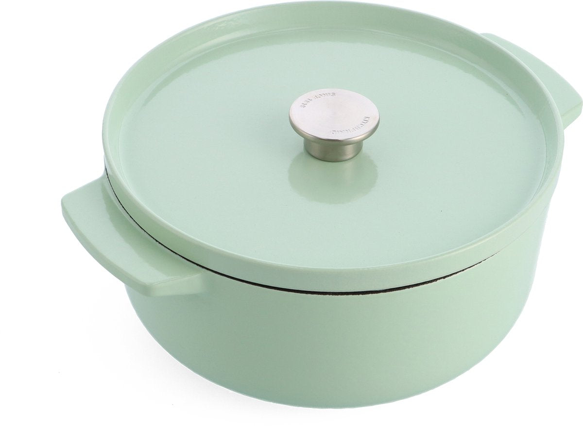 Sartén esmaltada Kitchenaid 26cm - verde pistacho - edición limitada
