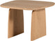 Mesa de centro Woood tablo 60 cm - roble - transparente - 40x59x59