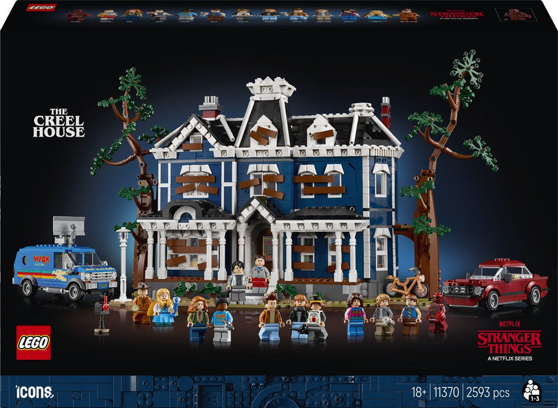 Lego Icons Stranger Things: el kit de construcción de la casa familiar Creel para adultos - 11370