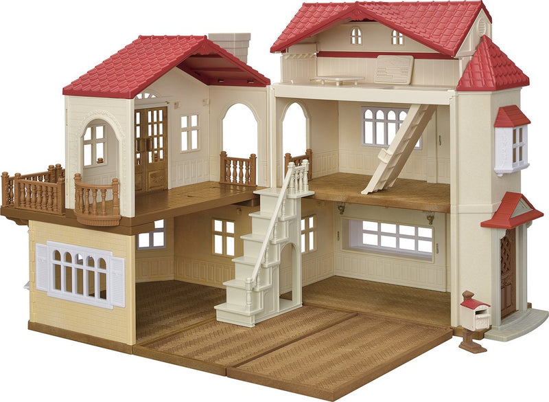 Epoch Sylvanian Families 5708 Great Poppenhuis con sala de juegos secreto