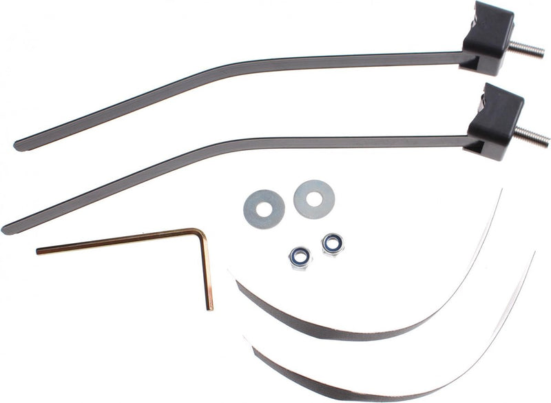 Set di montaggio con blocco ad anello abus - nero - universale