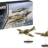Maqueta Revell - Spitfire mk.1a Hurricane mk.1 1:144 - 31 piezas.
