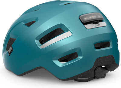 Con casco de bicicleta e-mob hombres mujeres - casco de bicicleta e bicicleta adultos - talla l (58-61 cm) - nta8776 - verde azulado