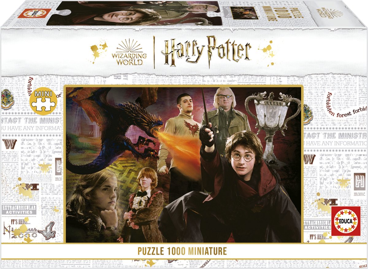 Educa - puzzel - 1000 ministuks - harry potter