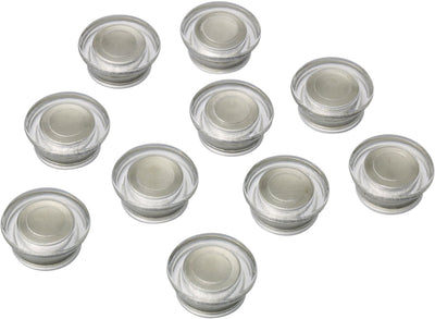 Nobo - glass board magnets - 10 pieces - white