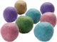 Perline in lana Creative Company, d 20 mm, colori pastello, 64 pezzi 1 scatola