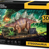 Cúbico Fun 3D Puzzle National Geographic Stegosaurus