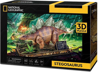 Cubic Fun 3D Puzzle National Geographic Stegosaurus