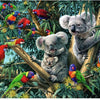 Ravensburger puzzel dieren koalas in de boom - 500 stukjes.
