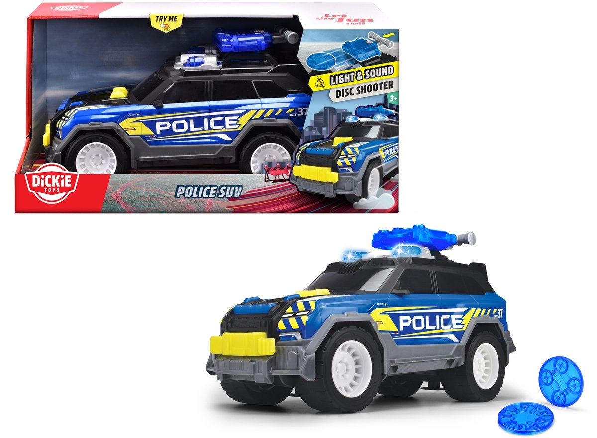 SUV della polizia di Dickie con luce e suono