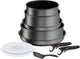 Tefal ingenio daily chef - set di padelle - 10 pezzi