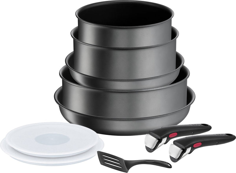 Tefal ingenio daily chef - set di padelle - 10 pezzi