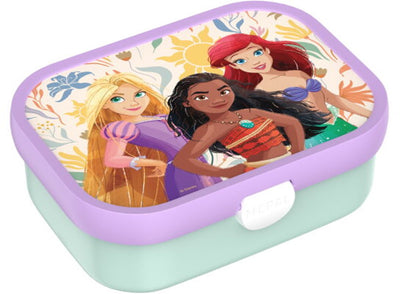 Fiambrera mepal campus - 750 ml - fiambrera con compartimentos para niños - apta para 4 sándwiches - princess power