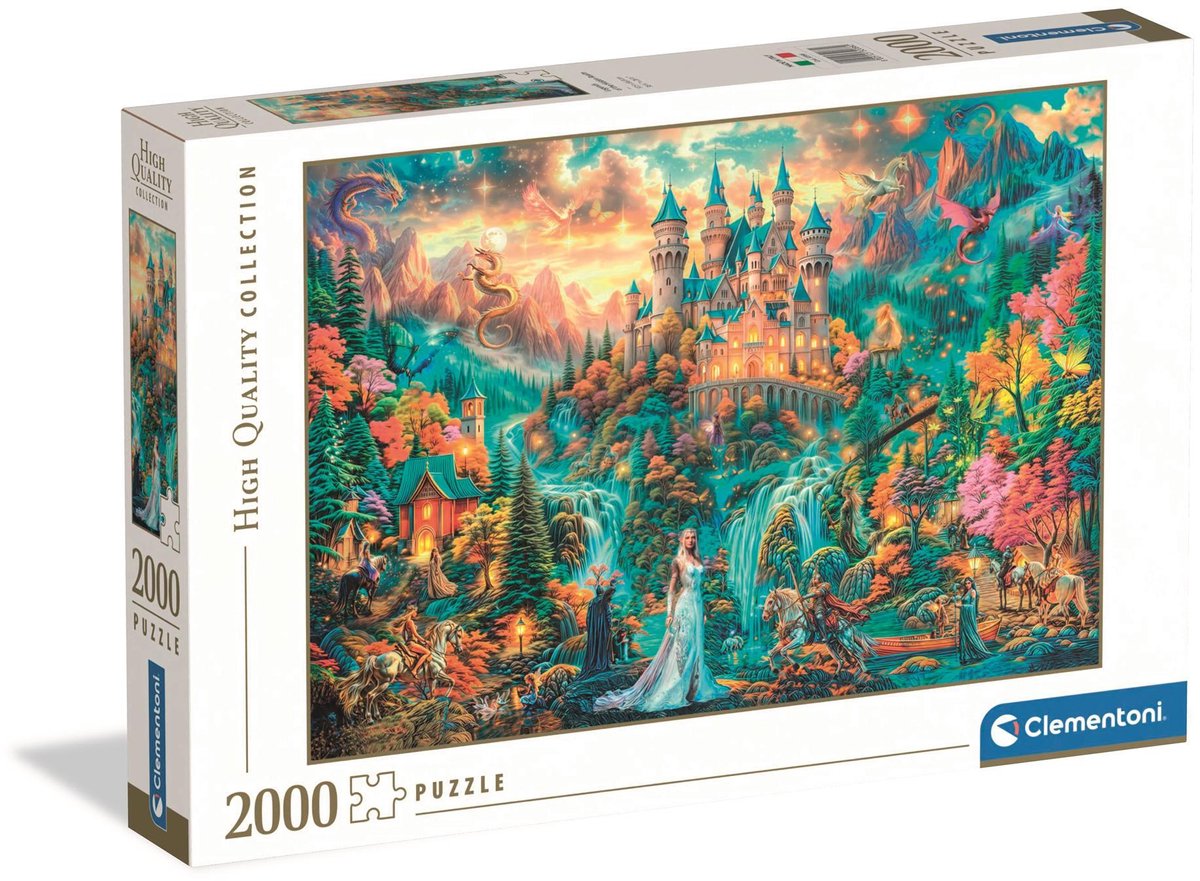 Puzzle Clementoni Leggende del Regno Nascosto 2000 pezzi adulti.