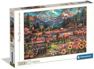 Puzzle Clementoni liberi di pascolare - 3000 pz.