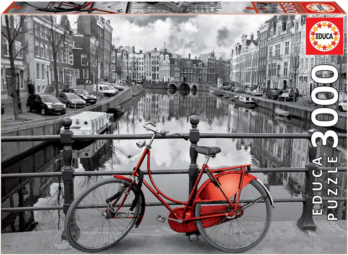 Educa - puzzel - 3000 stuks - amsterdam