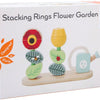 Classic World World Wooden Stack Puzzle Bloementuin, 11dlg.