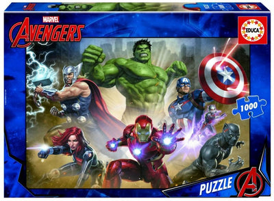 Marvel Educa - Puzzle di Avengers da 1000 pezzi