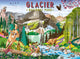 Puzzle Ravensburger Glacier National Park - 500 pezzi.